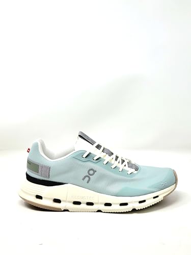 On Women's Cloudnova Form Sneakers Running Shoes (Mineral - Ivory, US Footwear Size System, Adult, Women, Numeric, Medium, 7)