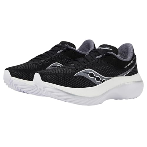 Saucony Women's Kinvara Pro Sneaker, Black/White, 10