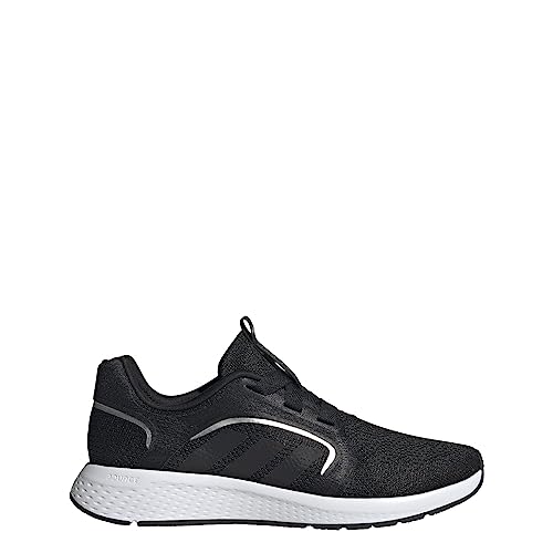 adidas Women's Edge Lux 5 Sneaker, Black/Black/Carbon, 9