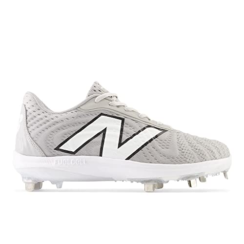 New Balance Men's FuelCell 4040 V7 Metal Baseball Shoe, Raincloud/Optic White, 10 M