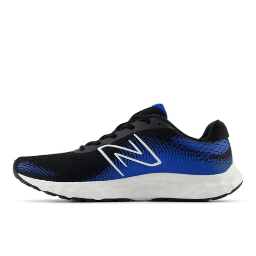 New Balance Men's 520 V8 Running Shoe, Blue Oasis/Black/White, 12