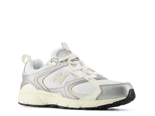 New Balance Men's 408 V1 Sneaker, White, 9.5