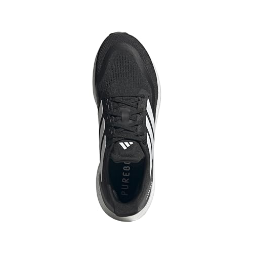 Adidas Men's Pureboost 5, Black/White/Grey, 11