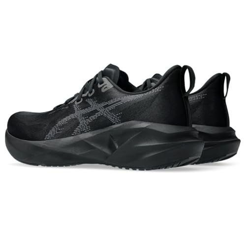 ASICS NOVABLAST 5 Mens Performance Running Shoes, Black/Carrier Grey, 9 US