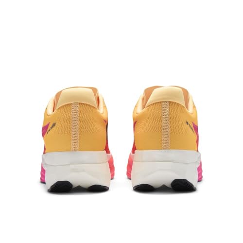 New Balance Women's FuelCell SuperComp Elitev5 Running Shoe, Tangerine Heat/White Peach, 6.5 W