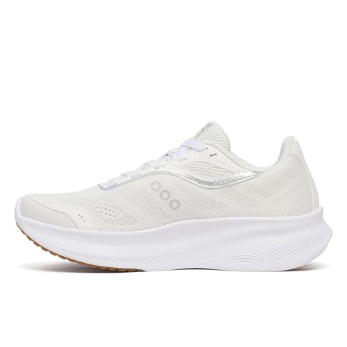 Saucony Women's Cohesion 18 Sneaker, Pearl/Gum, 10