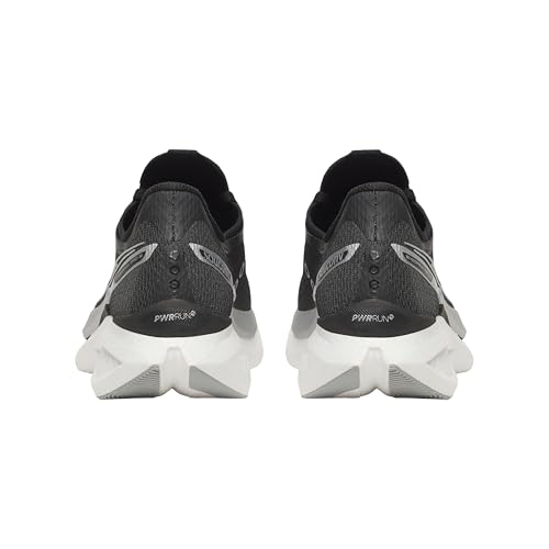 Saucony Men's Endorphin Pro 5 Sneaker, Black/Silver, 9.5