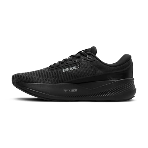 Brooks Men’s Revel Max Neutral Running & Walking Shoe - Black/Black/Ebony - 9 Medium