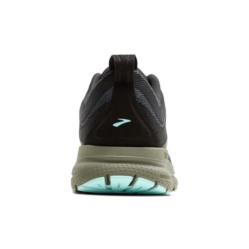 Brooks Men’s Trace 4 Neutral Running Shoe - Black/Ebony/Dusty Olive - 12 Medium