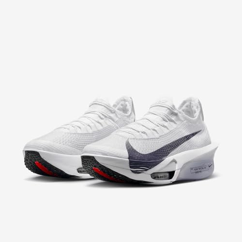 Nike Alphafly 3 Women's Road Racing Shoes (FD8315-102, White/Pure Platinum/Obsidian Mist/Gridiron) Size 8.5