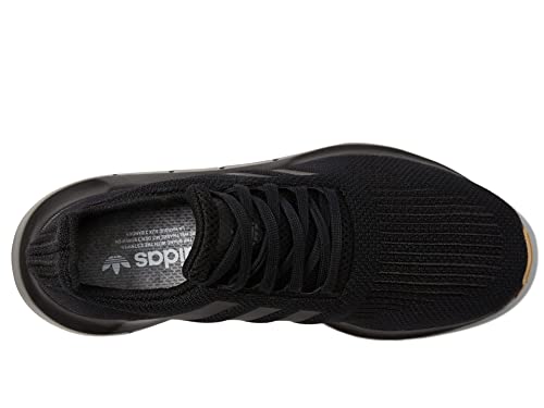 adidas Originals Men's Swift Run Shoe, Black/Black/Gum, 13