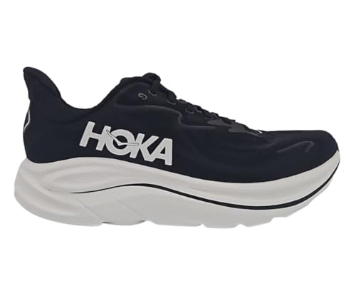HOKA Clifton 10 Mens Shoes Size 11, Color: Black/White