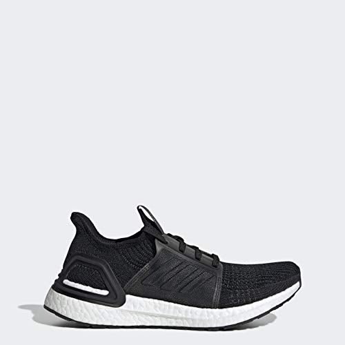adidas Women's Ultraboost 19, Black/Grey/Solar Orange, 5.5