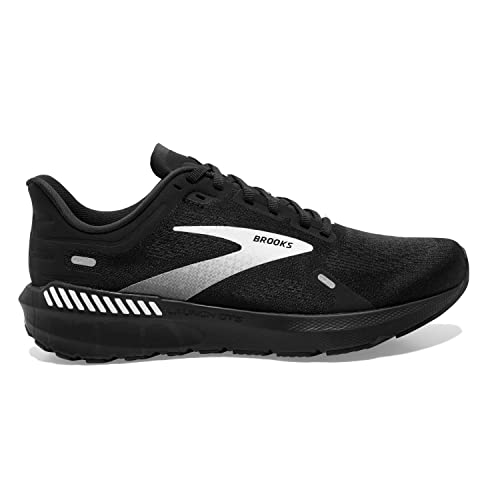 Brooks Men’s Launch GTS 9 Supportive Running Shoe - Black/White - 8.5