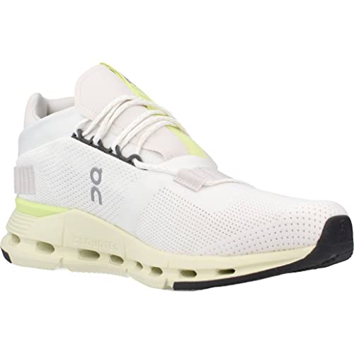 On Men's Cloudnova Sneakers, All White, 10.5 Medium US