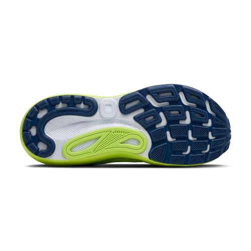 Brooks Men’s Adrenaline GTS 24 Supportive Running Shoe - Acid Lime/Sunny Lime/Navy - 8.5 Medium