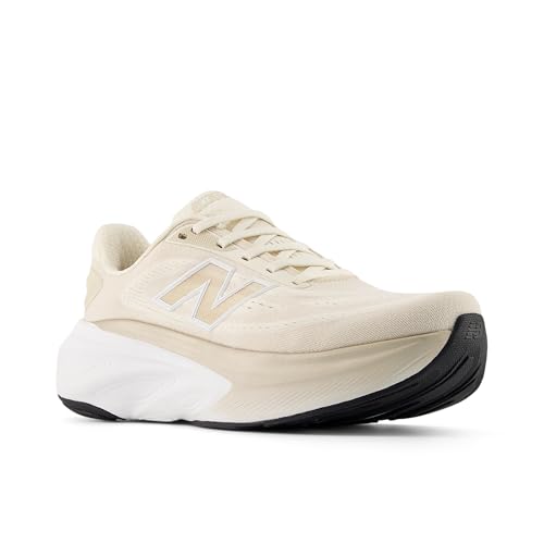 New Balance Women's Fresh Foam X More V6 Running Shoe, Permafrost/Bisque/Nb 103 White, 9.5 W