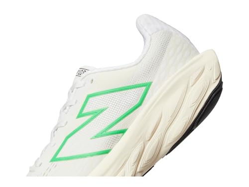 New Balance Men's Fresh Foam X 1080 V14 Running Shoe, Nb 103 White/Lime Leaf/Angora, 13 M