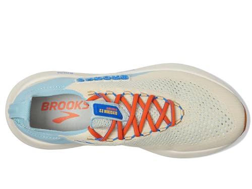 Brooks Mens Glycerin Stealthfit 22 Palace/Vermillion/SeedPearl 12 Medium - alternate view 2