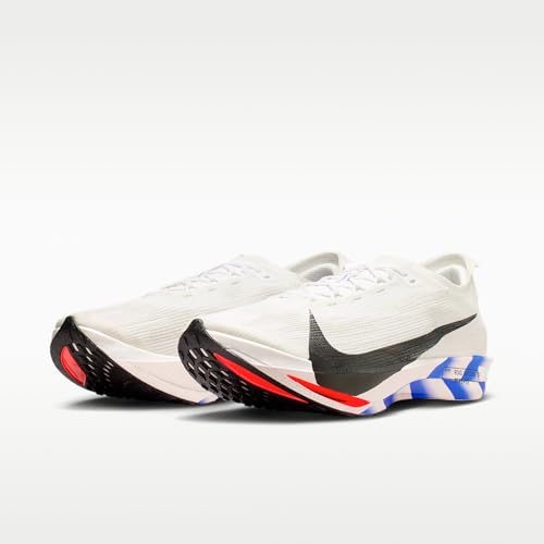 Nike Streakfly 2 Men's Road Racing Shoes (White/Racer Blue/Bright Crimson/Black) Size 6