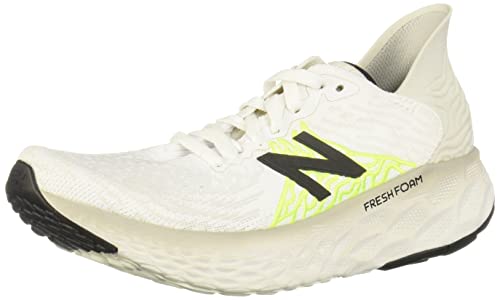 New Balance Women's Fresh Foam 1080 V10 Running Shoe, Light Aluminum/White/Lime Glo, 10 W US