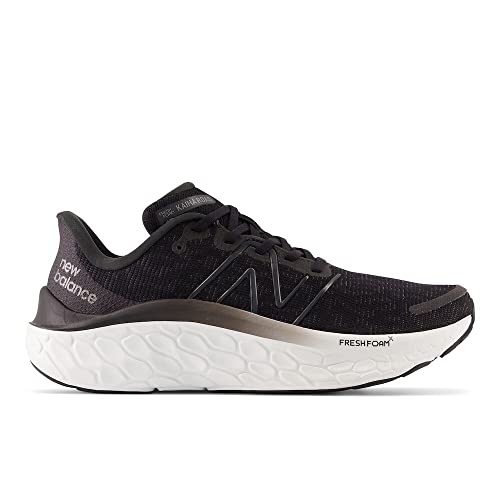 New Balance Men's Fresh Foam X Kaiha Road V1 Running Shoe, Black/Phantom/Dark Silver Metallic, 11 M