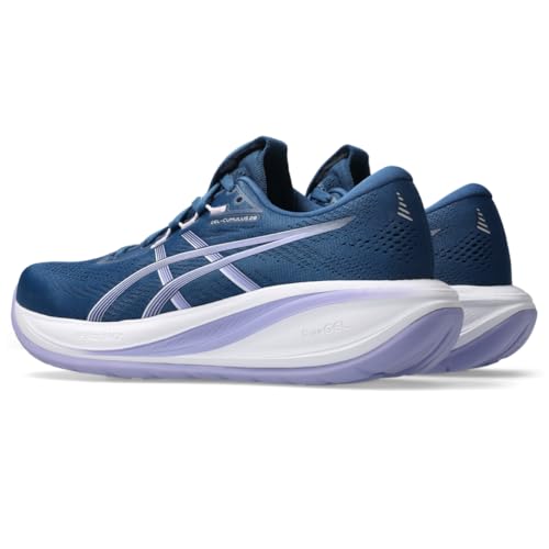 ASICS Women's Gel-Cumulus 28 Running Shoes, 8.5, Twilight Blue/Bluebell