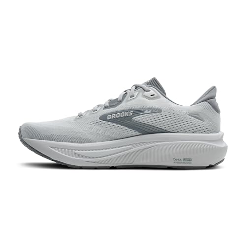 Brooks Men’s Ghost 18 Neutral Running & Walking Shoe - Primer Grey/Oyster Mushroom - 10.5 Medium