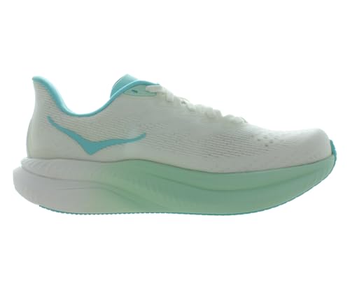 HOKA Mach 6 Womens Shoes Size 9, Color: Frost/Rose Gold - alternate view 3
