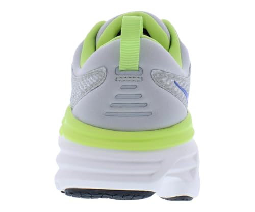 HOKA Bondi 8 Mens Shoes Size 10, Color: Stardust/Lettuce