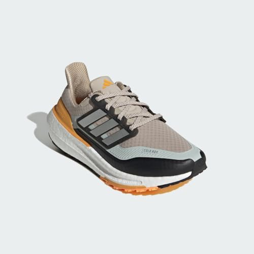 Adidas Mens Ultraboost Light Cold.RDY Wonder Beige/Silver Metallic/Flash Orange 12.5