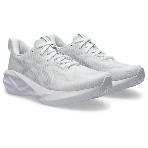 ASICS Women's Novablast 5Sneaker, White Grey, 5.5 UK
