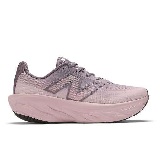 New Balance Women's Fresh Foam X 1080 V14 Running Shoe, Dark Ice Wine/Twilight Haze/Silver Metallic, 8 M