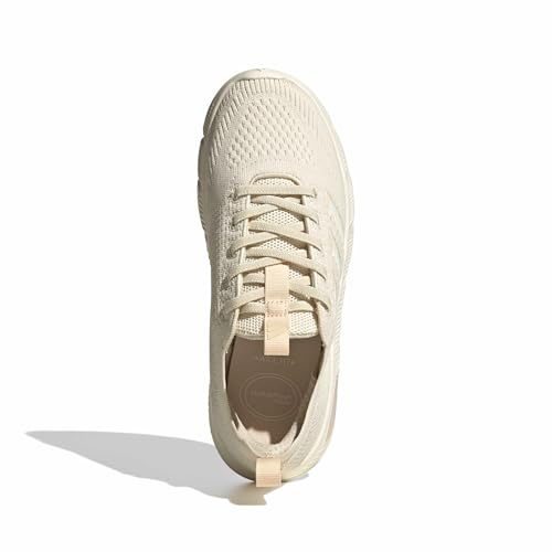 adidas Women's Cloudfoam Flex - Slounge, Wonder White/Off White/Sand Strata, 9