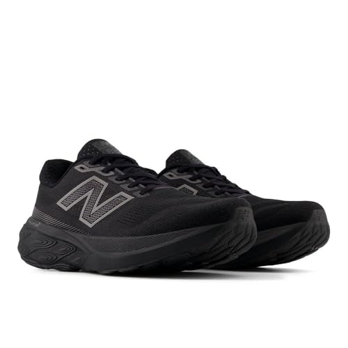 New Balance Men's Fresh Foam X 880 V15 Running Shoe, Black/Black/Black Metallic, 12.5 M