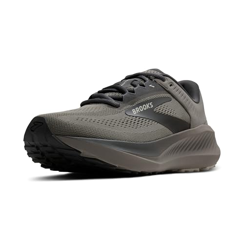 Brooks Men’s Anthem 8 Neutral Running Shoe - Rock Ridge/Grey/Coconut - 15 Medium