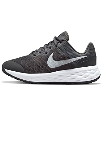 Nike Revolution 6 Nn (GS), Unisex Children's Gymnastics Shoes, Grey White, 5 US - product image