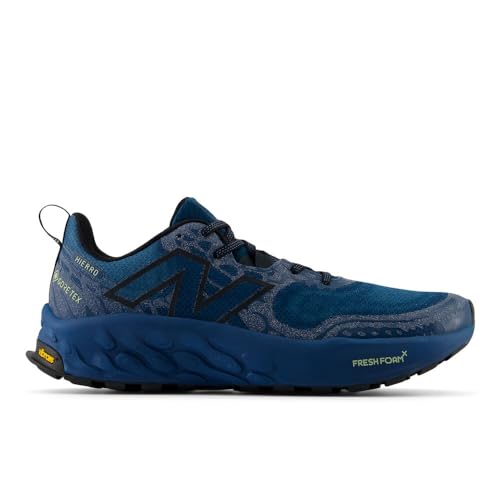 Women's New Balance Fresh Foam X Hierro v8 Gore-Tex Trail Shoes in Deep Sea/Black/Everglade Green alternate view 3