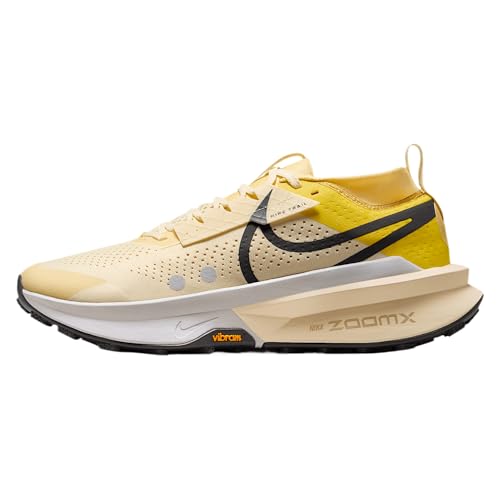 Nike Zegama 2 Men's Trail Running Shoes (Alabaster/Lightning/Saturn Gold/Medium Ash) Size 11.5