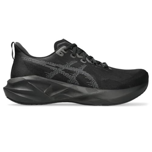 ASICS Men's NOVABLAST 5 Running Shoes, 11, Black/Carrier Grey