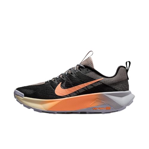 Nike Wildhorse 10 Men's Trail Running Shoes (Black/Malt/Ghost/Orange Pulse) Size 12