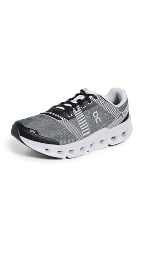On Men's Cloudgo Sneakers, Black/Glacier, 12 Medium US