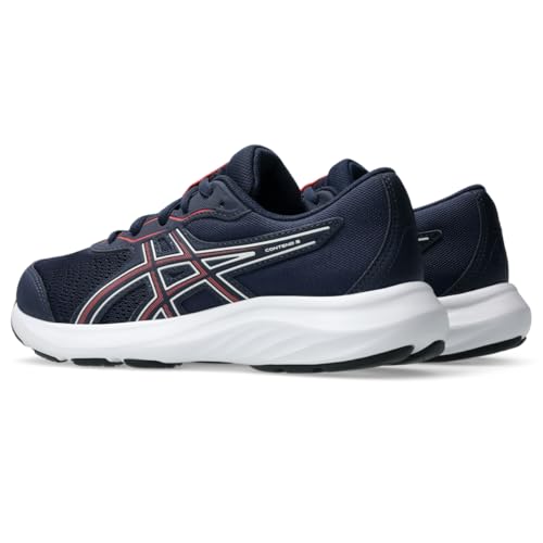 ASICS Kid's Contend 9 Grade School Running Shoe, 1.5, Midnight/Flash RED