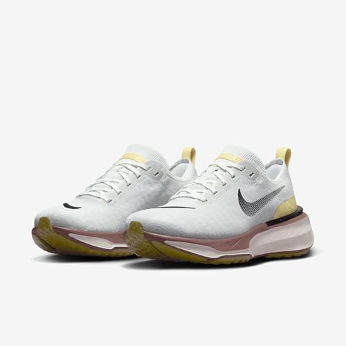 Nike Invincible 3 Women's Road Running Shoes (Extra Wide) (FN7997-005, Photon Dust/Summit White/Platinum Violet/Black) Size 11