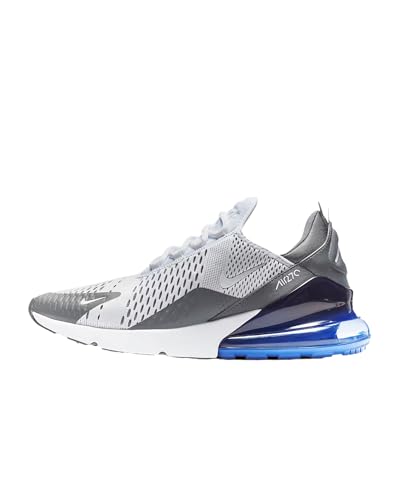 Nike Men's Air Max 270 Sneaker, White Persian Violet Dark Grey, 11.5 US