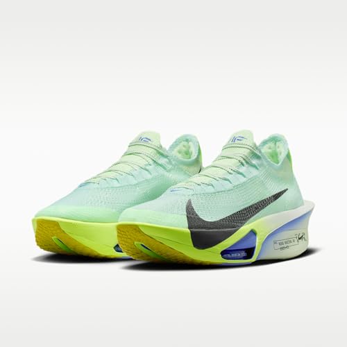 Nike AlphaFly 3 Men's Road Racing Shoes (Bailey Green/Bolt Tint/Bolt Ice/Black Spruce) Size 10