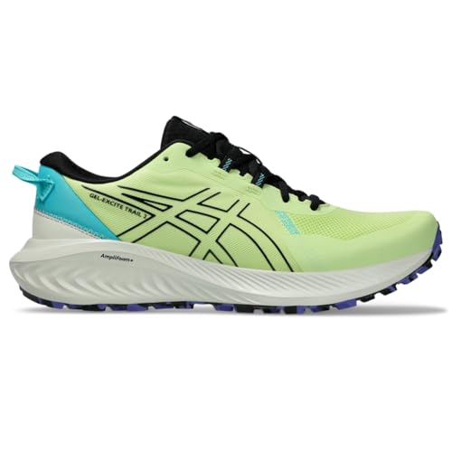 ASICS Men's Gel-Excite Trail 2 Running Shoes, 15, Lime Green/Black