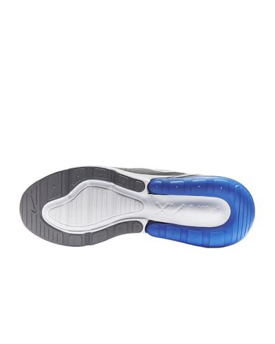 Nike Men's Air Max 270 Sneaker, White Persian Violet Dark Grey, 11.5 US