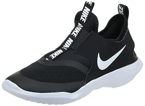 Nike Flex Runner (Big Kid) Black/White 5.5 Big Kid M
