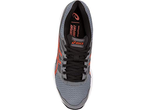ASICS Men Gel-Contend 5 Running, Steel Grey/Red Snapp, 11.5 M US